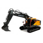 Pásové rýpadlo Volvo žlto-čierne